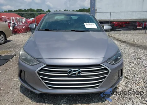 2017 Hyundai Elantra Limited из США, поврежденный, VIN 5NPD84LF6HH108459